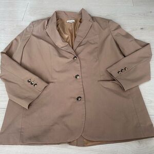 TopShop Oversize Tan Blazer